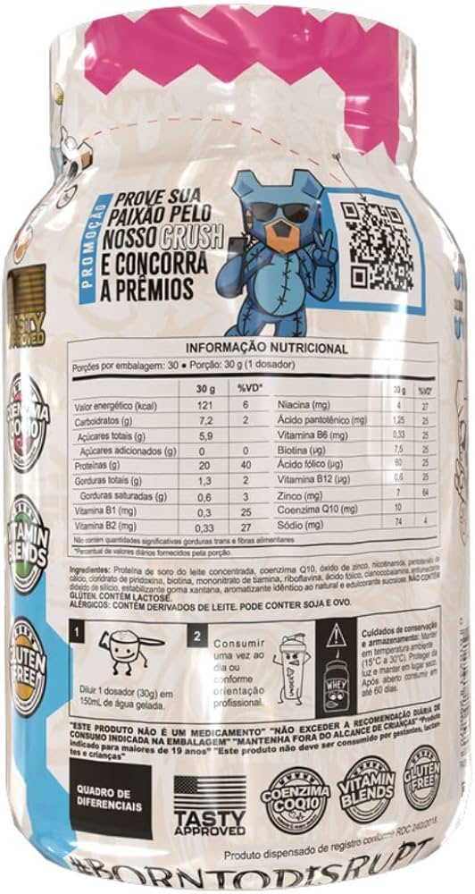 100% Whey Crush 900g