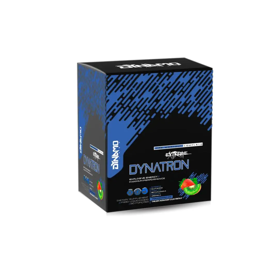 Dynatron 10 Sachês 21g Morango Kiwi Pré-Treino