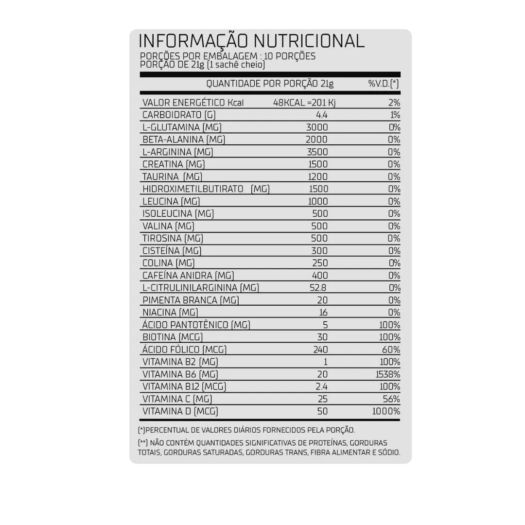 Dynatron 1 Sachê 21g Morango Kiwi Pré-Treino