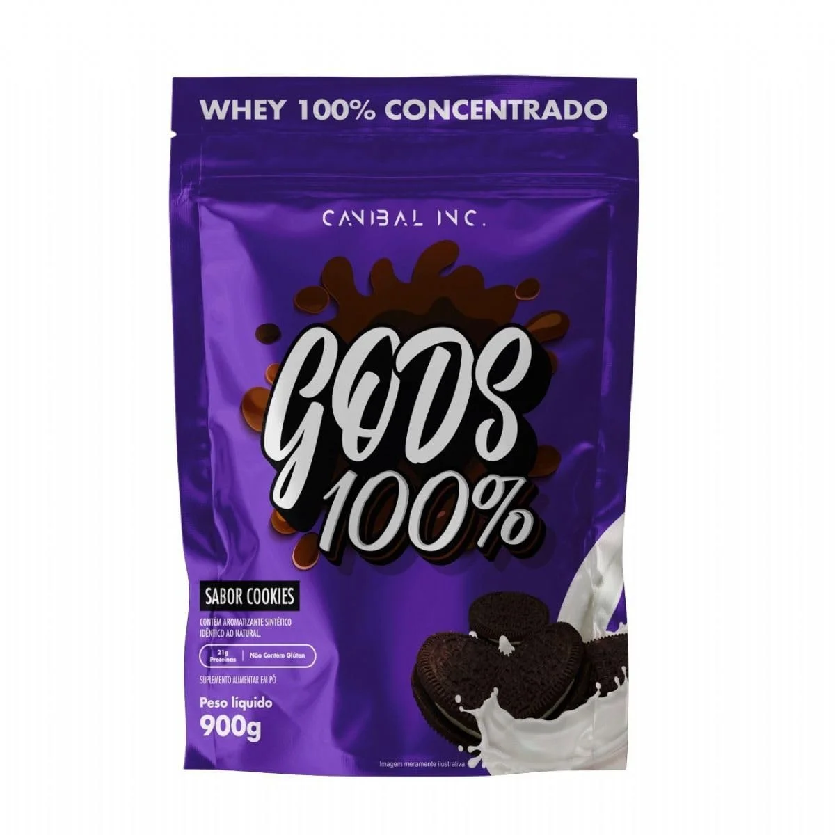 Whey 100% Canibal Inc 900g