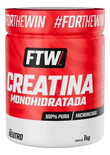 Creatina FTW Monohidratada 1kg Pura
