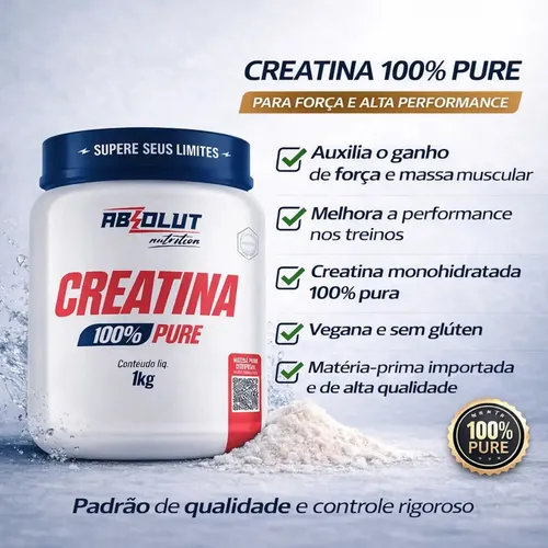 Creatina Absolut Pura 1kg