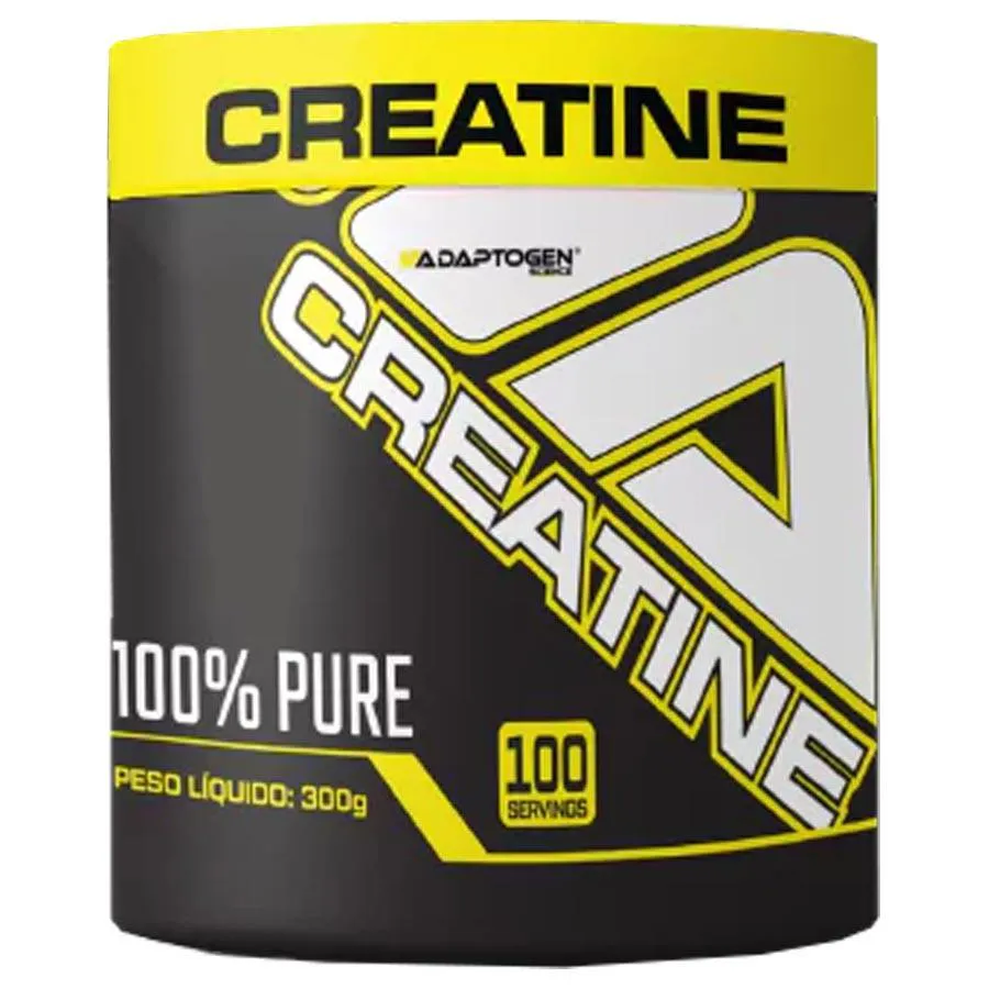 Creatina Adaptogen Pura 300g 100 doses