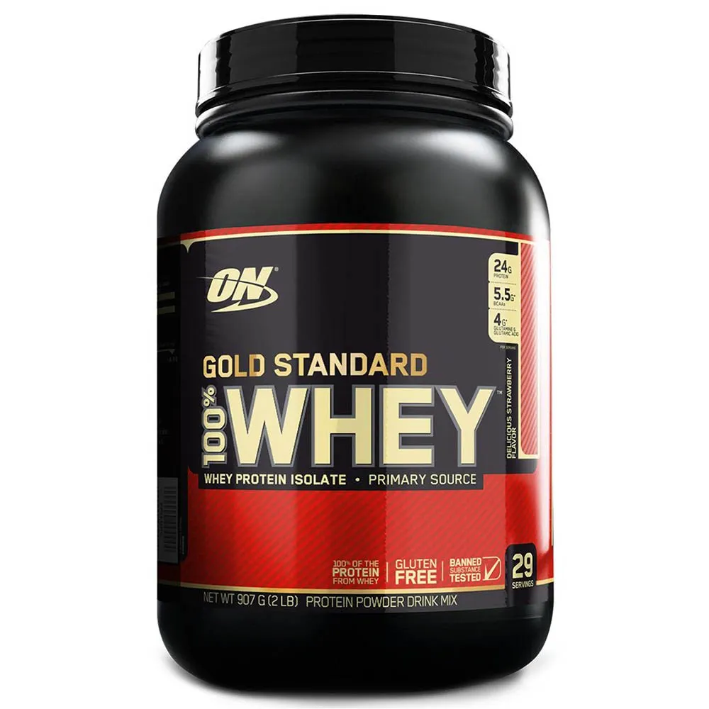 Optimum Nutrition Whey Gold Standard 907g Morango-Banana