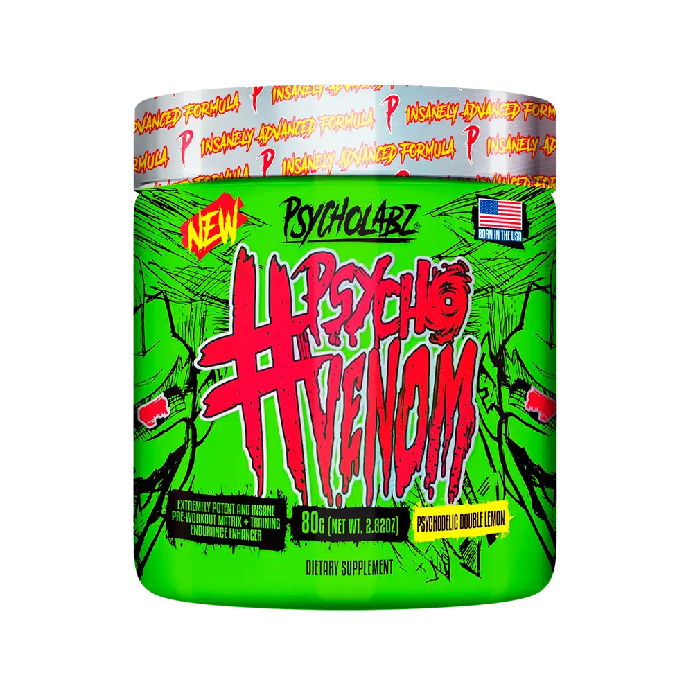 Pré Treino Psycho Venon 80g Pyscholabz