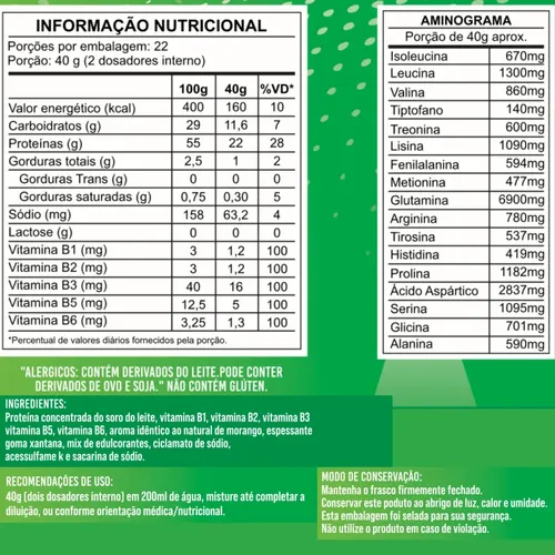 Whey Protein Nutricorp 900g