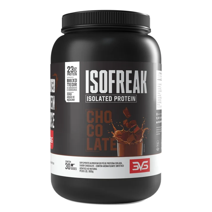 Proteína Isolada 3VS Nutrition Isofreak 900g Chocolate