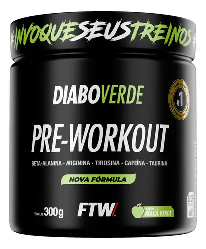 Pré-Treino Diabo Verde 300g - FTW