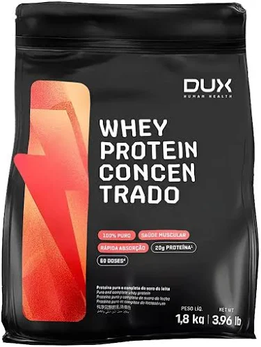 Whey Dux 1,8kg Proteína Concentrada