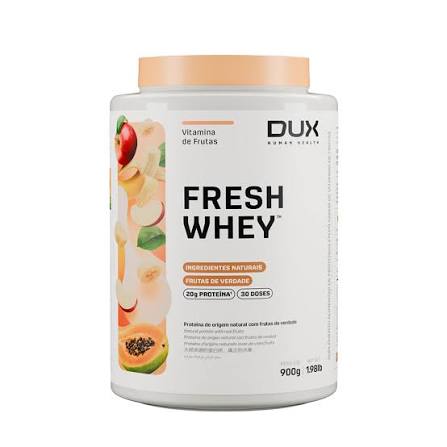 Dux Fresh Whey 900g Proteína Natural