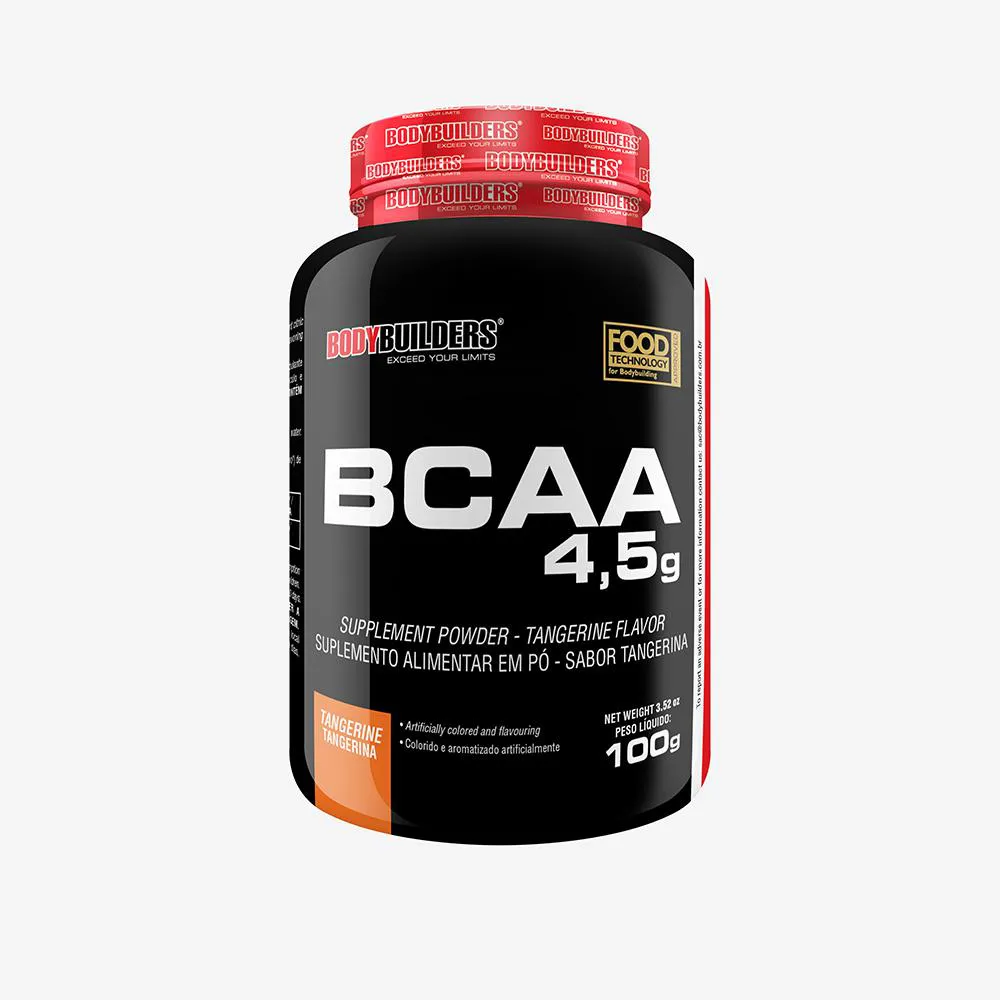 BCAA 4.5g 100g Bodybuilders Tangerina