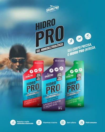 Gel Hidro Pro Shark Pro 10 Unidades