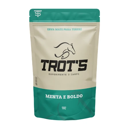 Erva-Mate TROT'S Menta e Boldo 500g para Tereré