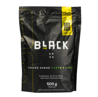 Erva Mate Black Menta e Limão 500g