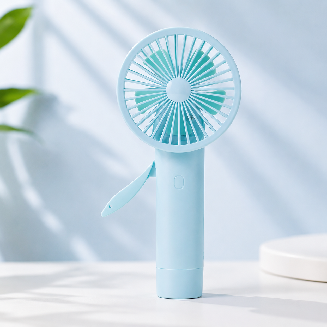 Kit 20 Mini Ventilador Manual Portátil