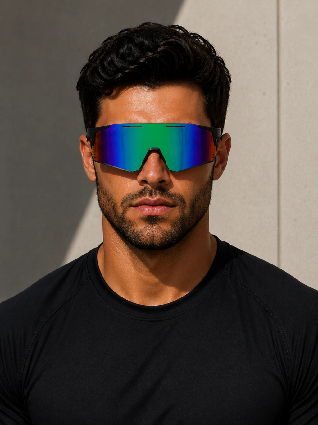 Óculos de Sol Esportivo Move 2.0 - Verde Preto - Injetado
