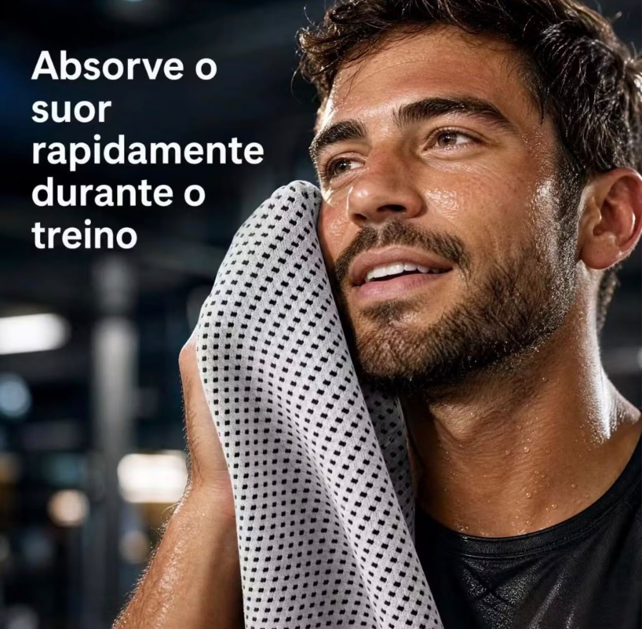 Toalha Refrescante - Cinza