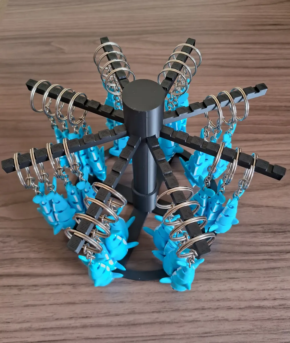 Expositor Organizador para Chaveiros 3D