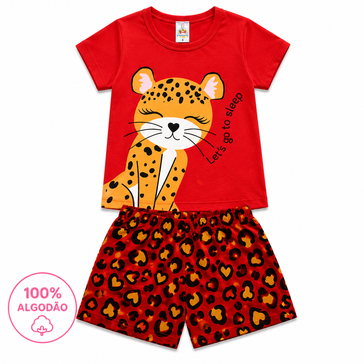 Pijama Infantil Diversas Estampas - Tamanhos 6 e 8