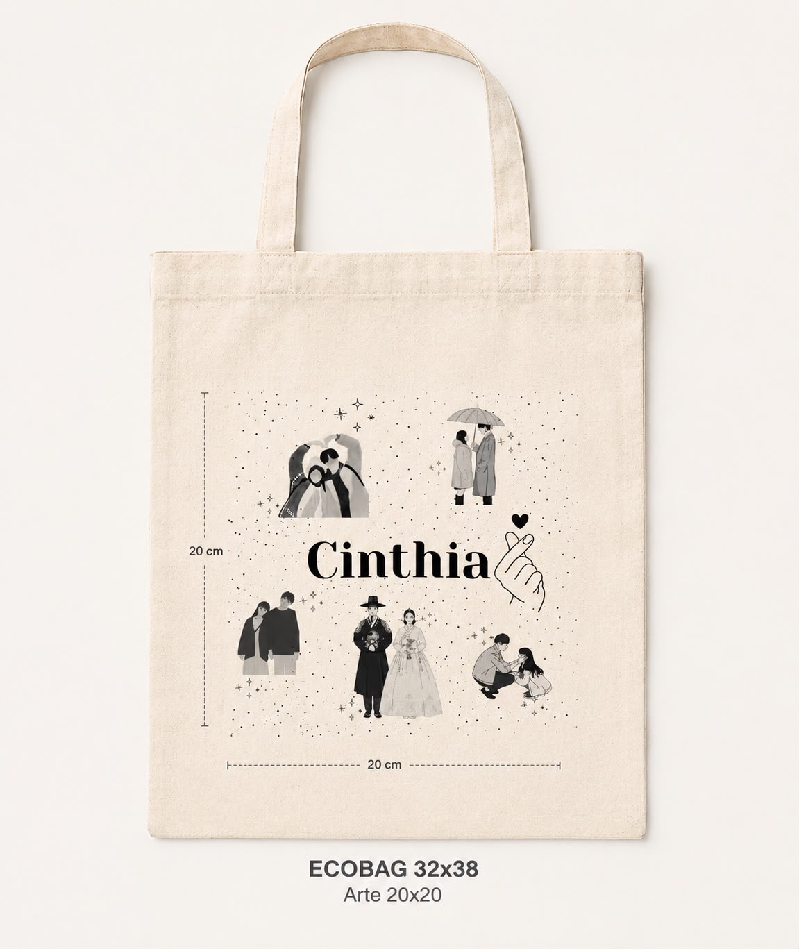 Personalize sua Ecobag do jeitinho que você deseja