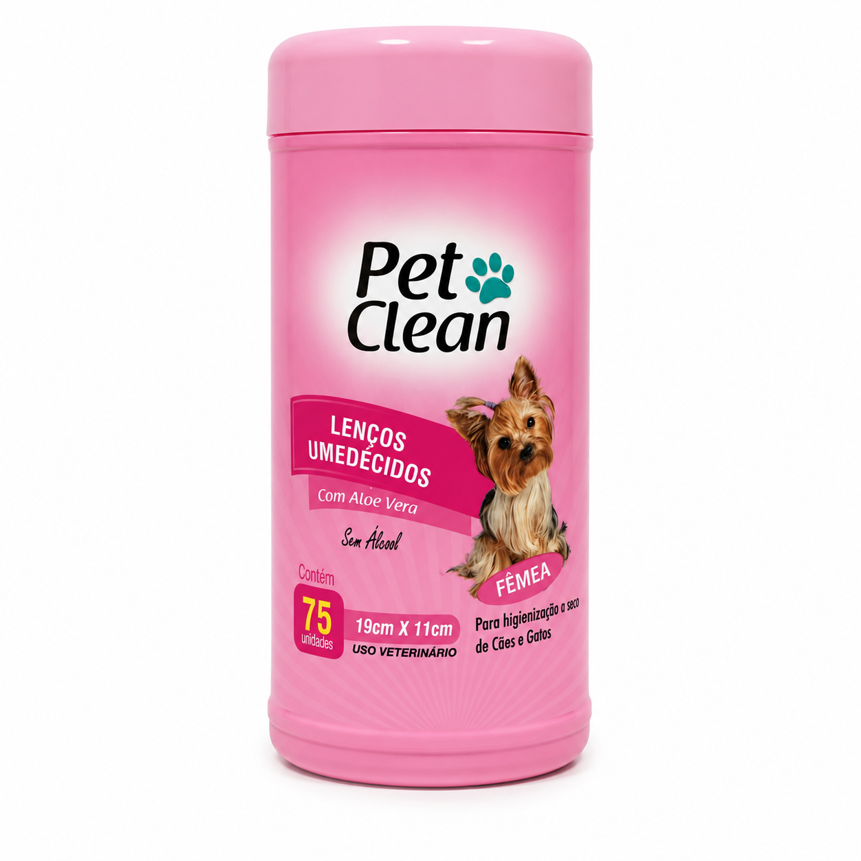 KIT 3 Lenços Umidecidos -  Macho Femea Filhote