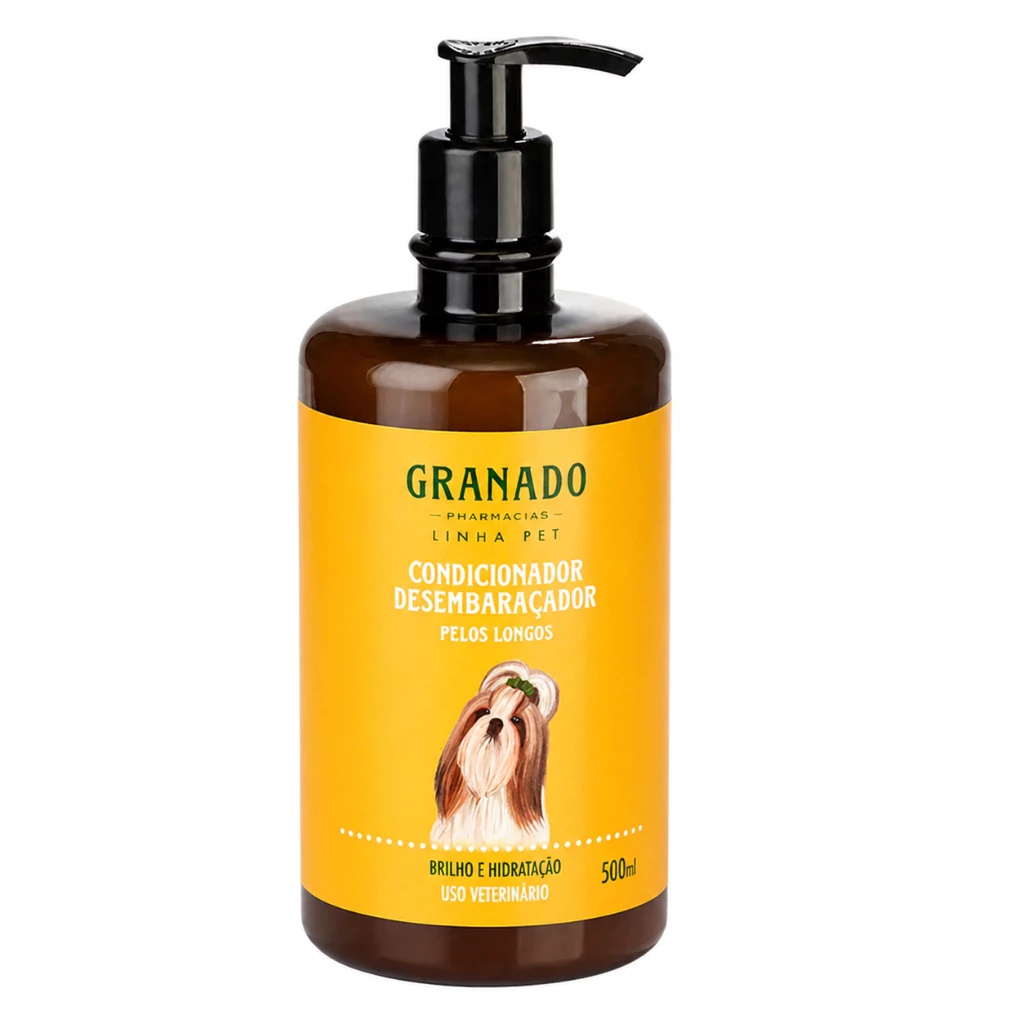 Kit Granado Shampoo Condicionador + Escova Dispenser Pet