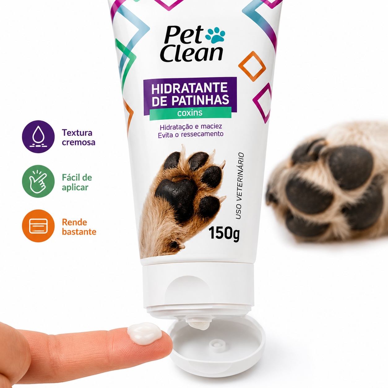 HIDRATANTE DE PATINHA PET CLEAN 150 ML