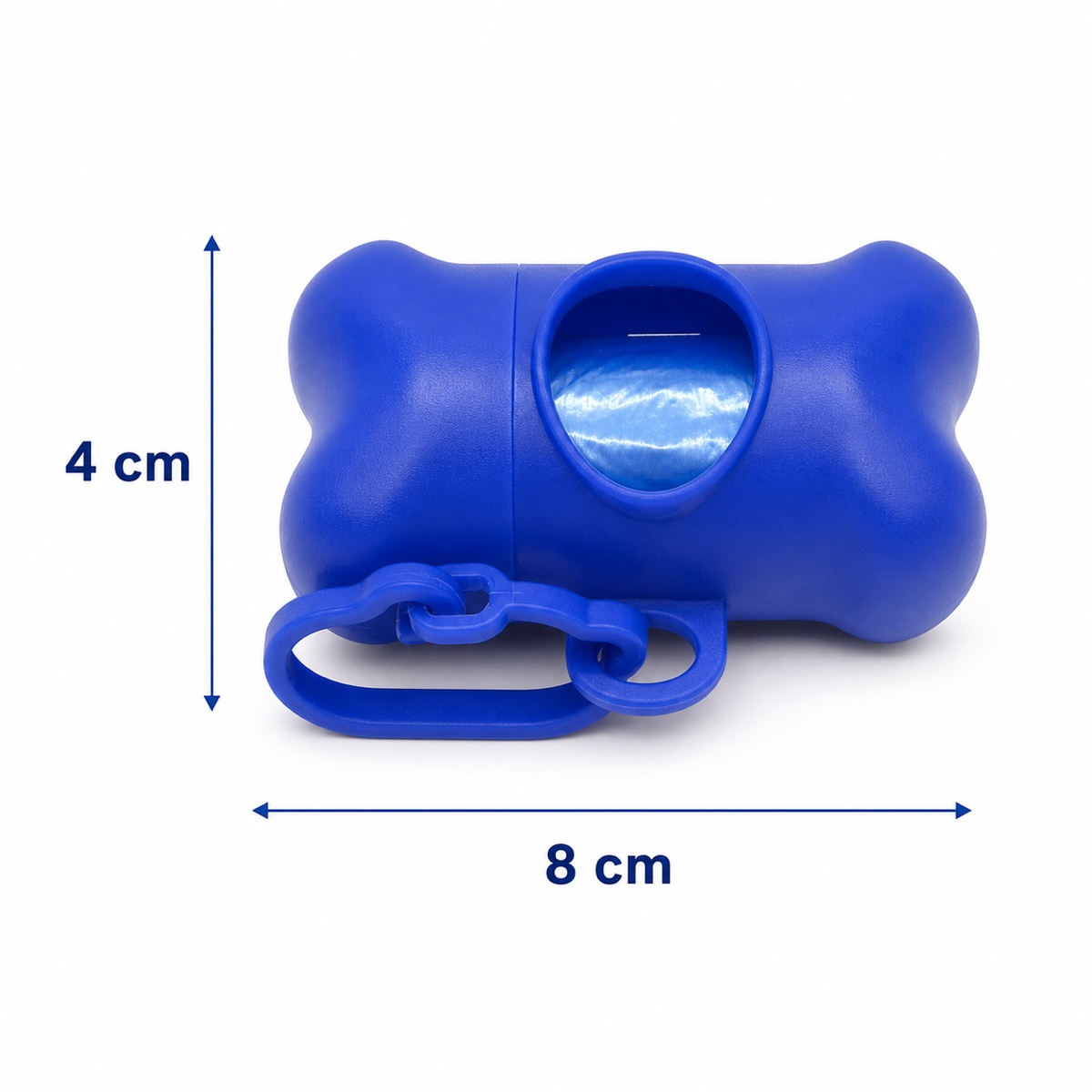 Kit Cata Caca Pet 60 Sacos + Porta Saquinho para Cães e Gatos