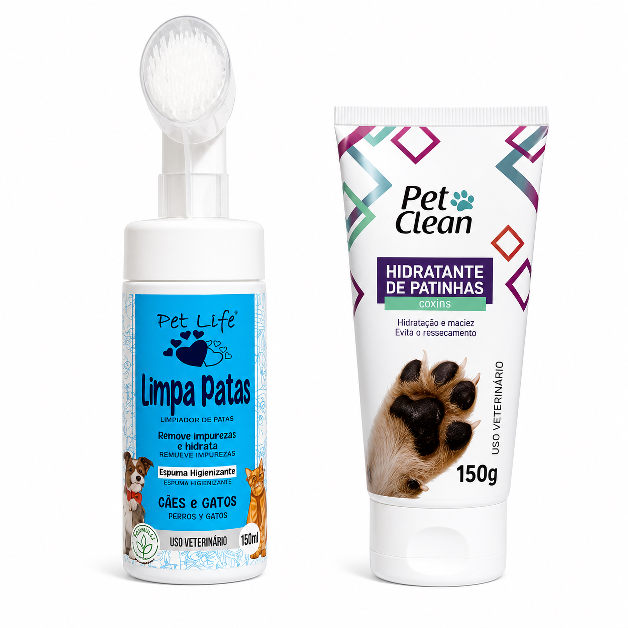 Kit Limpa Patas + Hidratante de Patas