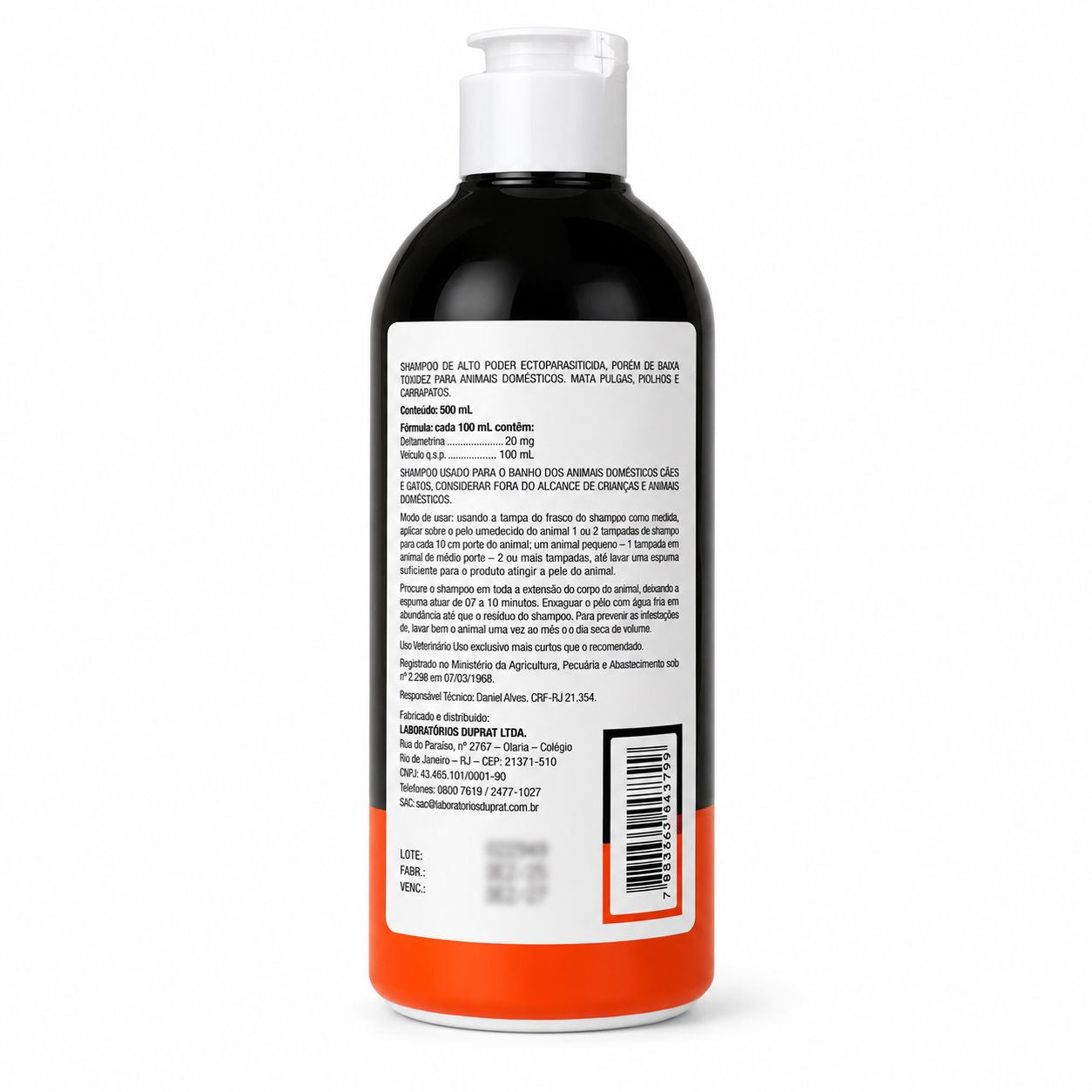 SHAMPOO ANTI PULGAS 500 ML