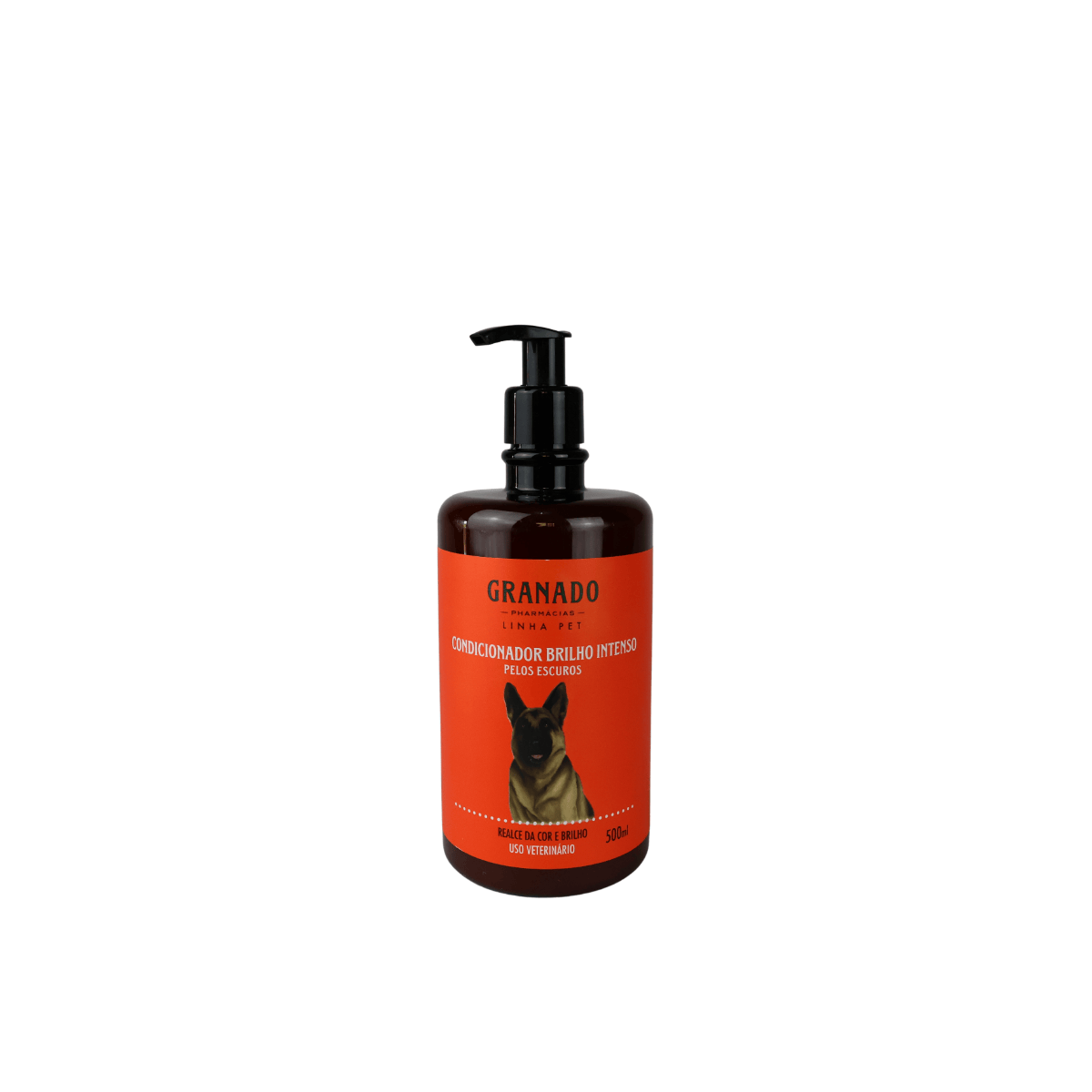Shampoo Pelos Escuro + Condicionador Escuro Granado 500ml Cão Gato