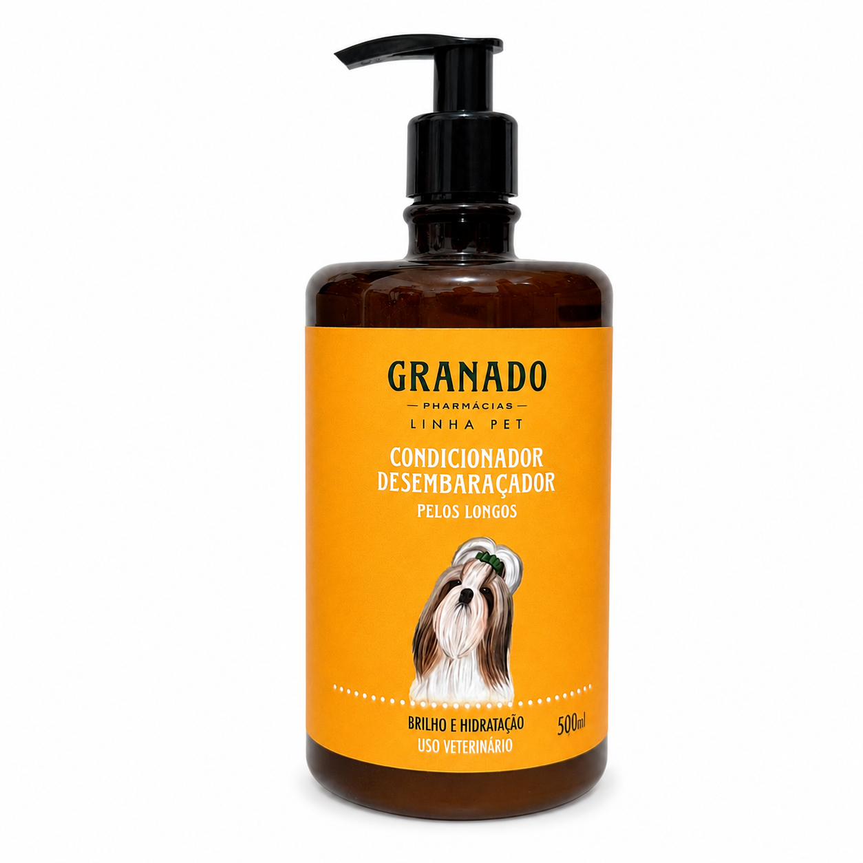 Shampoo Pet Pelos Escuros E Condicionador Desembaraçador