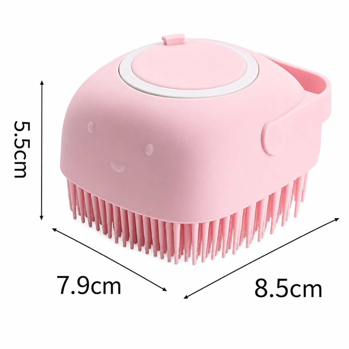 Kit Banho Pet com Luva Tira Pelos + Esponja com Dispenser