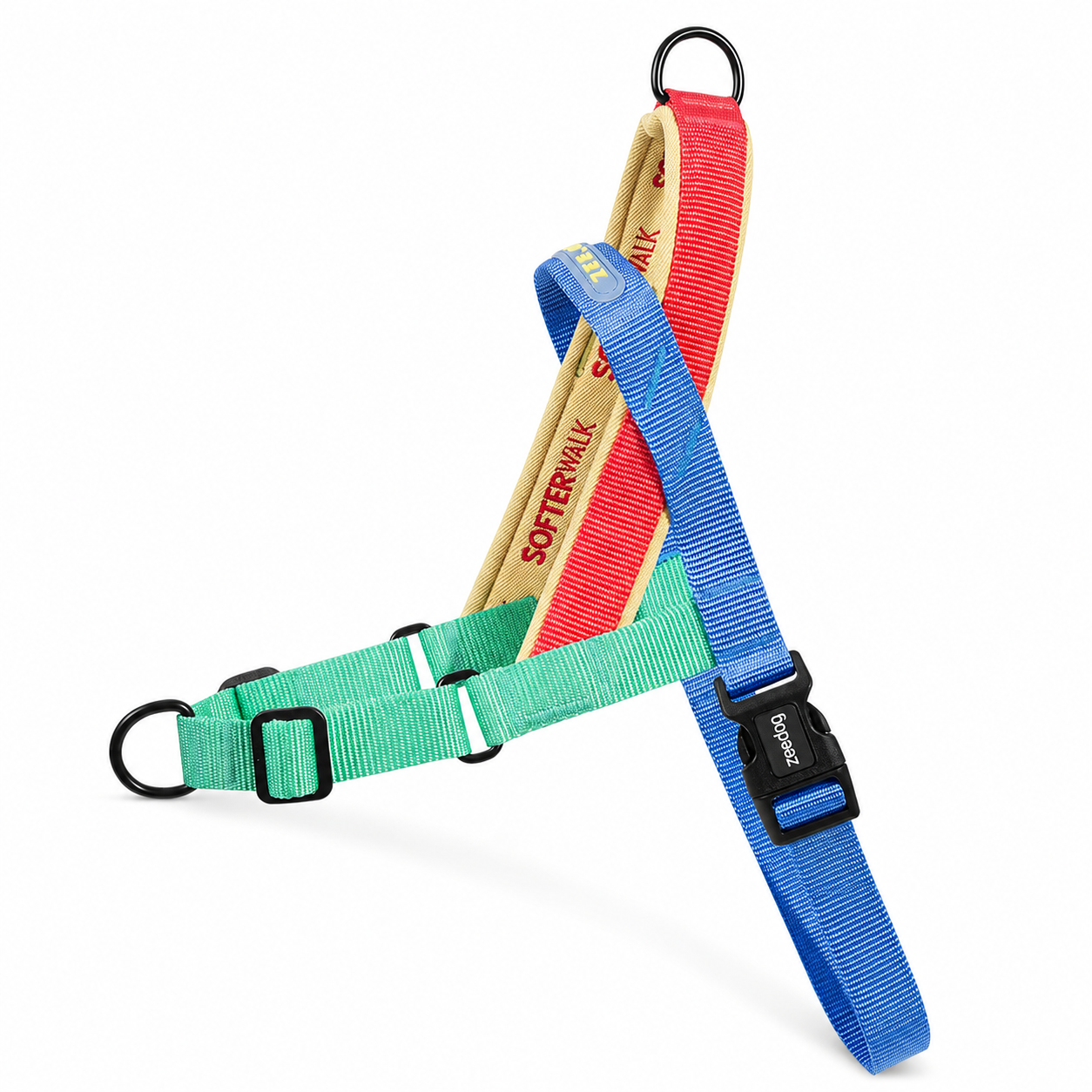 Peitoral Antipuxão para Cachorro Zee.Dog SofterWalk
