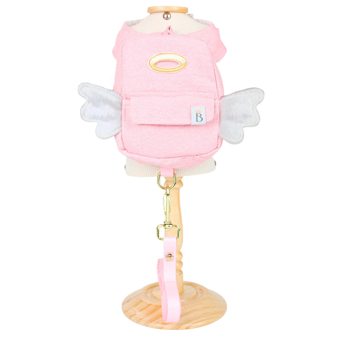 Colete Mochila Pet em Linho Anjinho