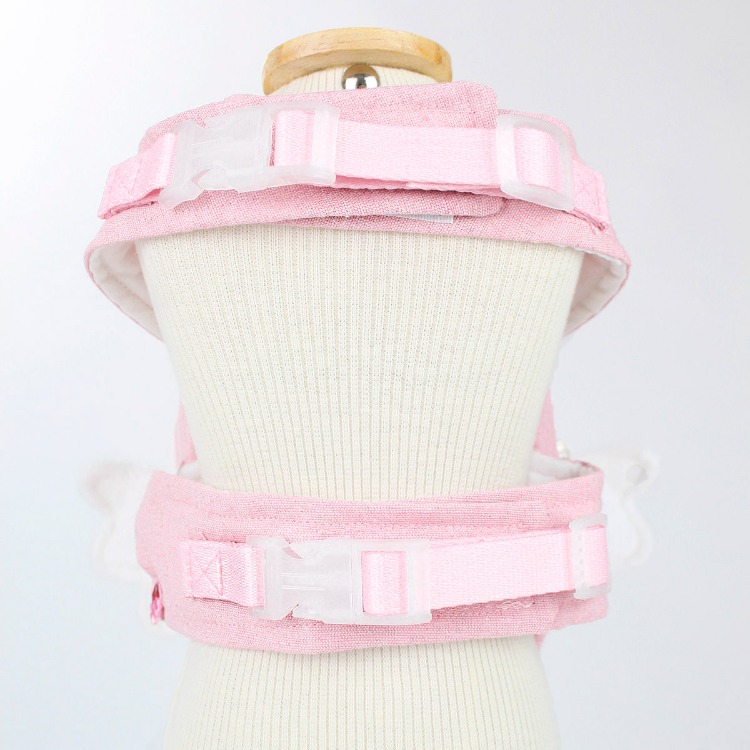 Colete Mochila Pet em Linho Anjinho