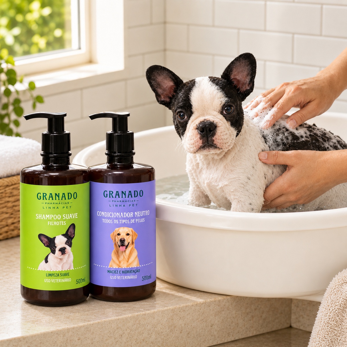 Shampoo Pet Filhotes e Condicionador Neutro Granado