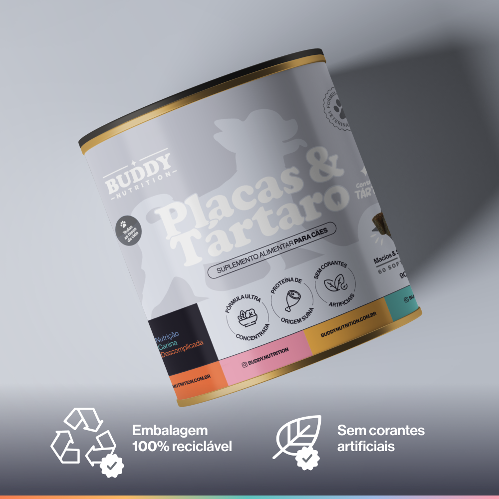 Placas & Tártaro - Buddy Nutrition