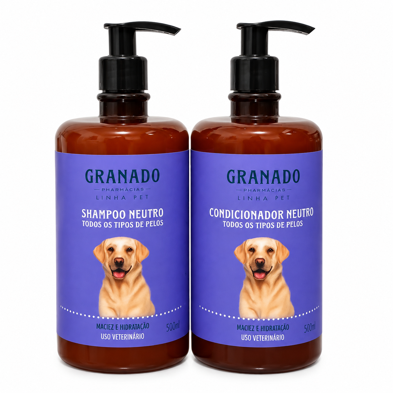 Kit Shampoo E Condicionador Neutro Para Cães Granado Pet