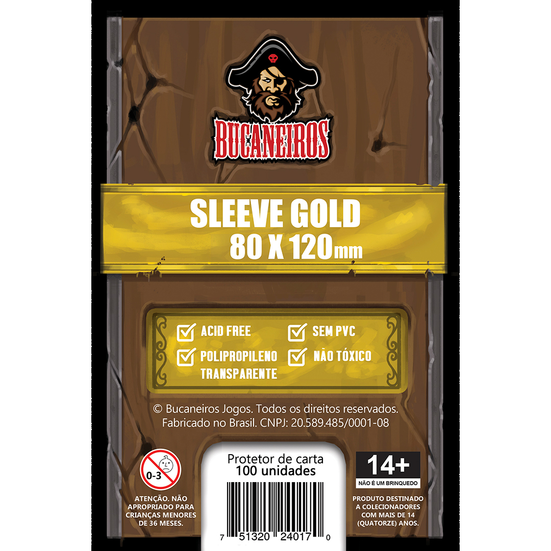 Sleeve GOLD (80 x 120)