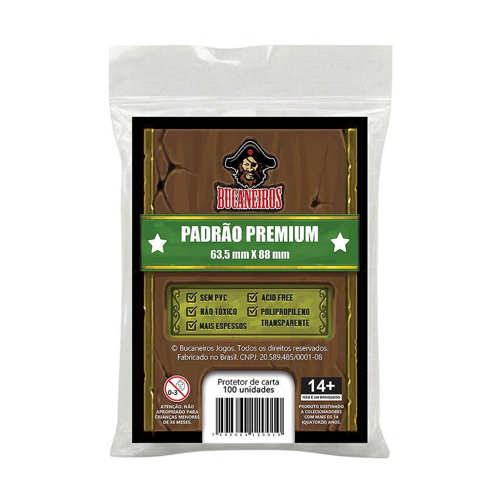Sleeve PADRÃO PREMIUM (63,5 x 88)