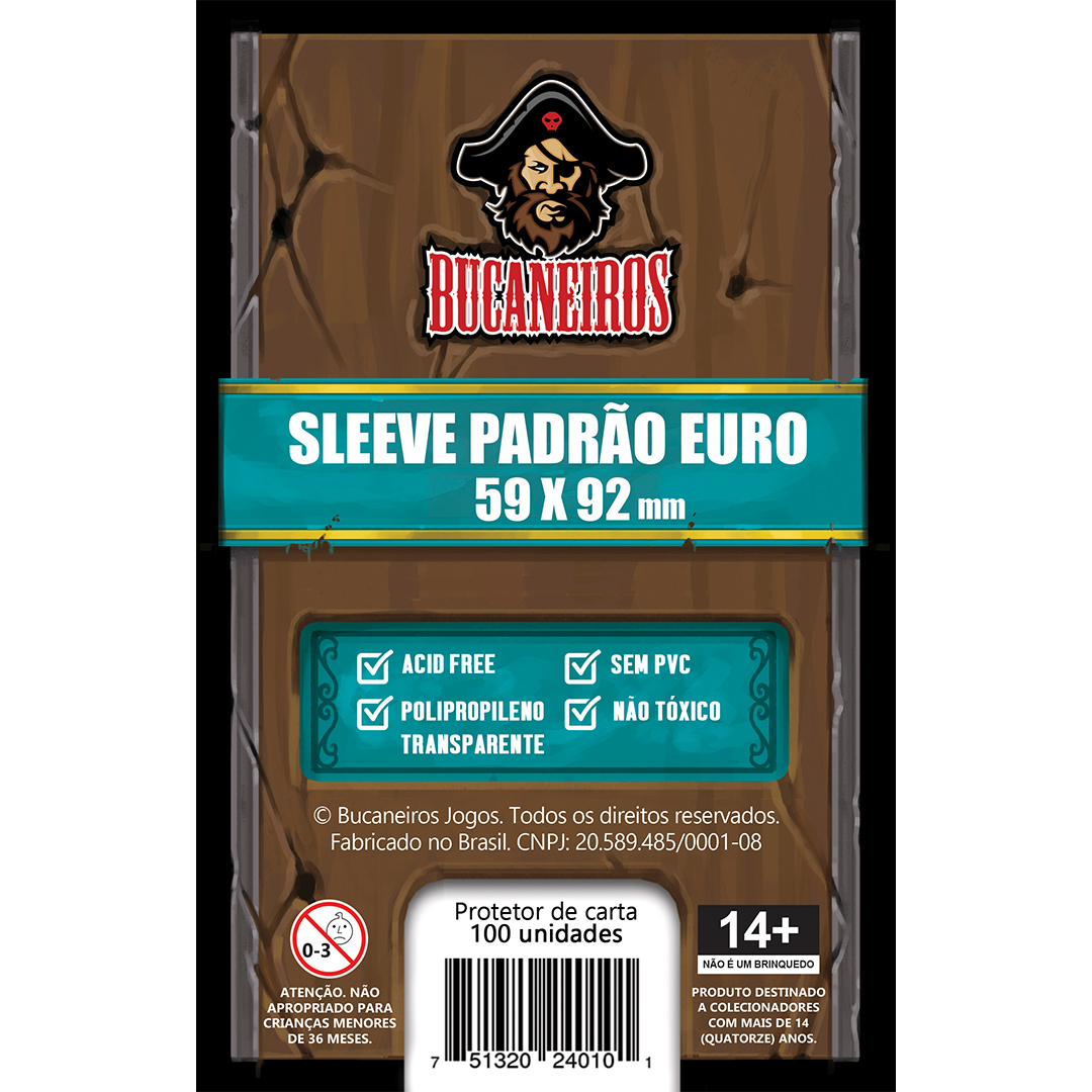 Sleeve PADRÃO EURO (59 x 92)