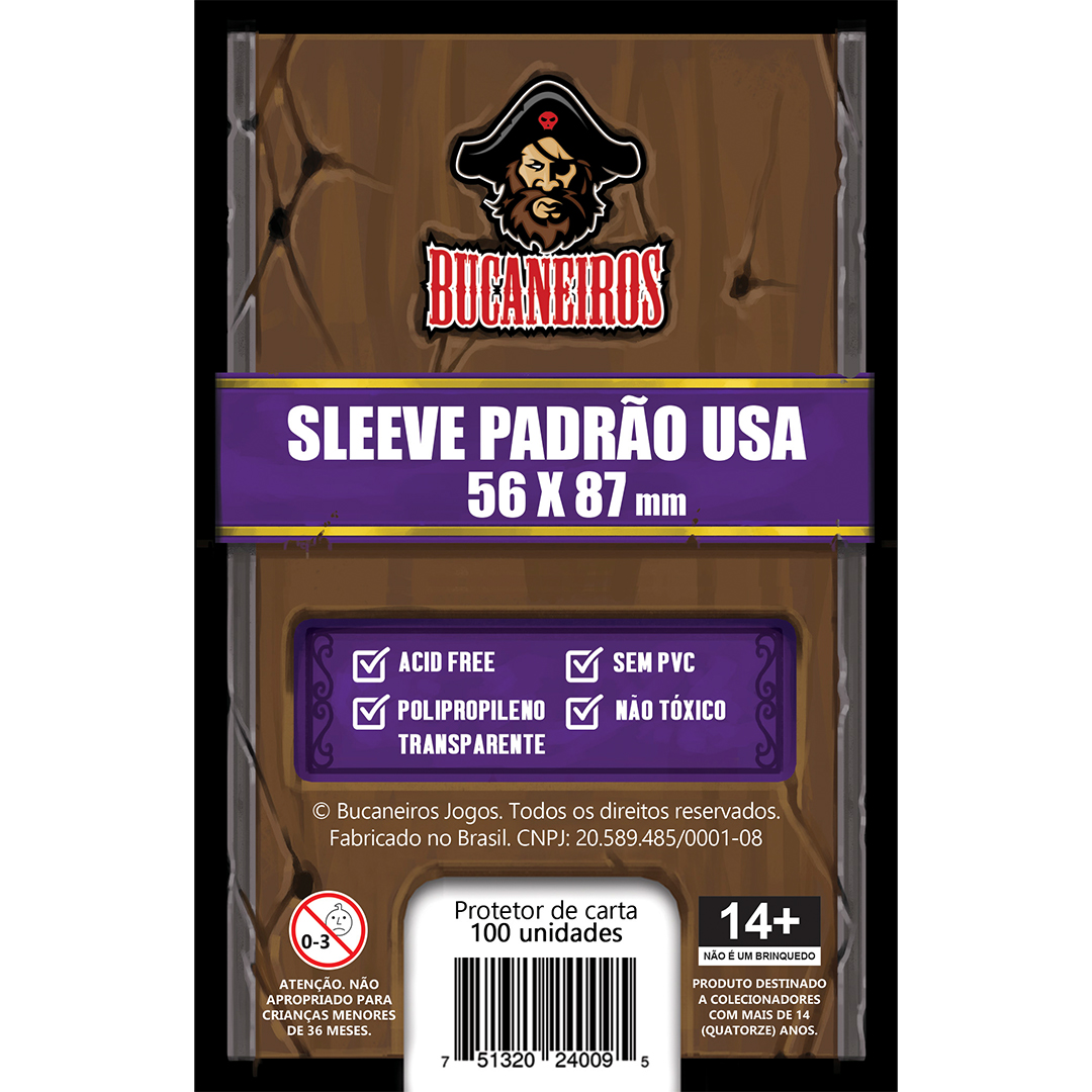 Sleeve PADRÃO USA (56 x 87)