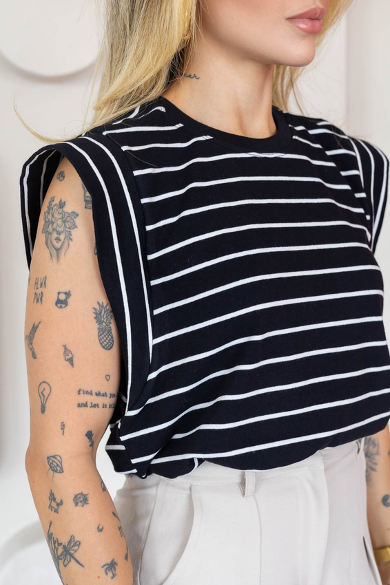 Muscle Tee Risca De Giz