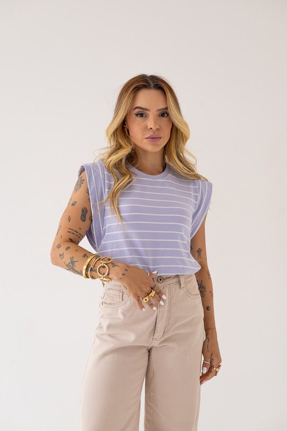 Muscle Tee Risca De Giz
