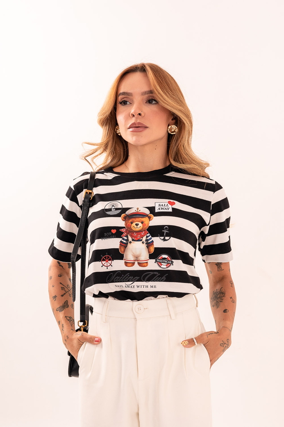 Tshirt Listrada Ursinho Sailing Club