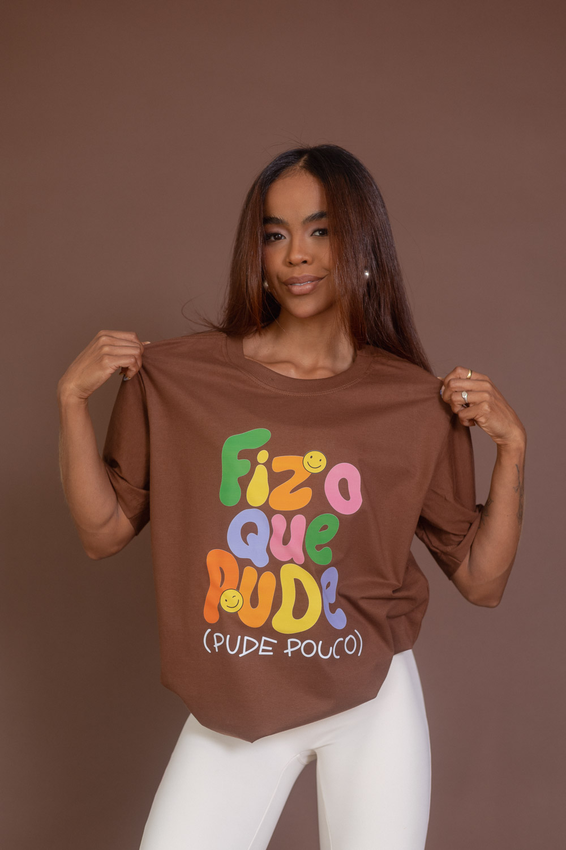 Tshirt Max Fiz O Que Pude