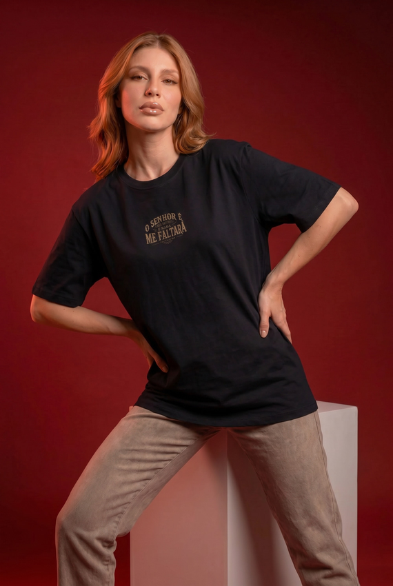 Tshirt Max Leão O Senhor É Meu Pastor