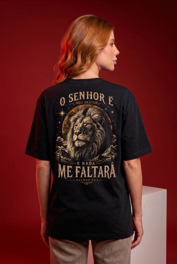 Tshirt Max Leão O Senhor É Meu Pastor
