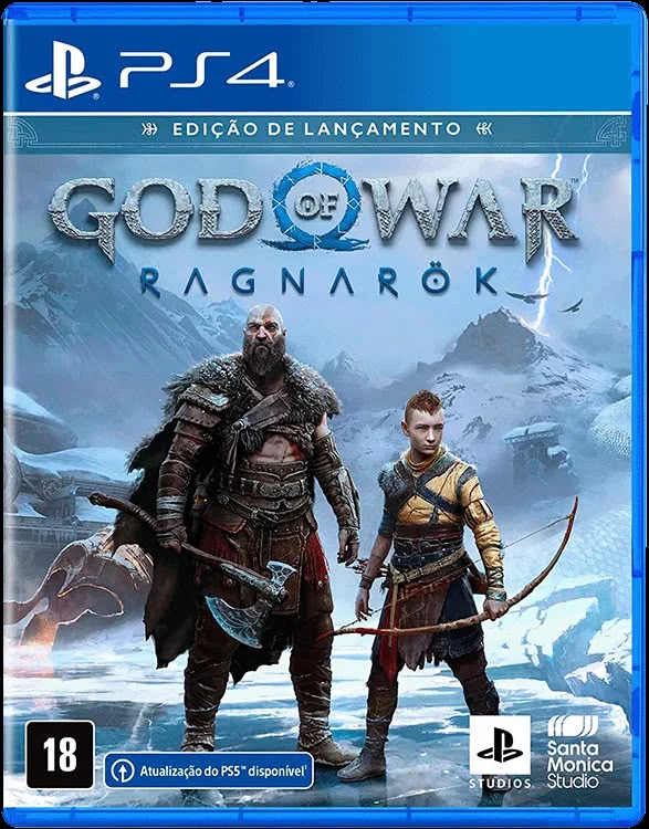 GOD OF WAR Ragnarok - PS4 - MIDIA DIGITAL